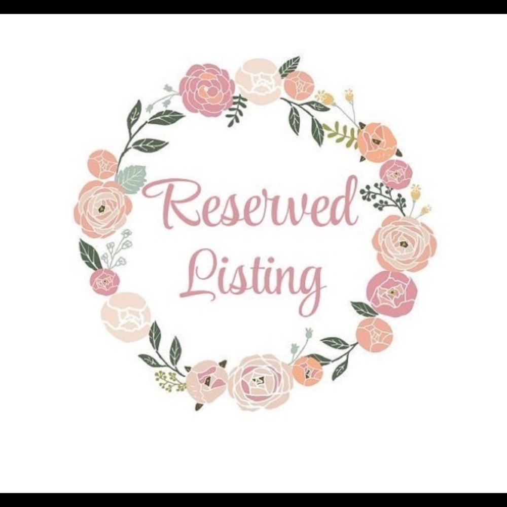 Reserved listing for Athena